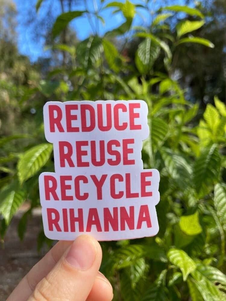 Reduce Reuse Recycle Rihanna Coffee Mugs