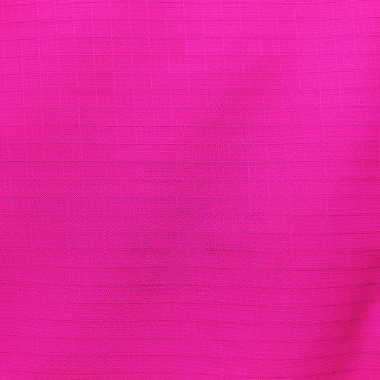 100% Nylon Ripstop - Water Repellent - Neon Hot Pink - homesewn