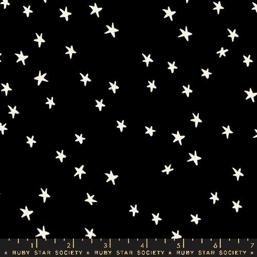 108" Starry Wide Back - Black - homesewn