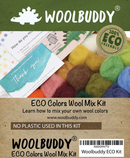 24 Colors Wool Mix ECO Kit - homesewn