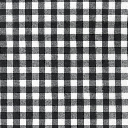 3/8" Windowpane Plaid - Chalkboard - Kitchen Window Wovens - homesewn