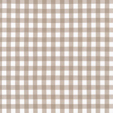 3/8" Windowpane Plaid - Doeskin - Kitchen Window Wovens - homesewn