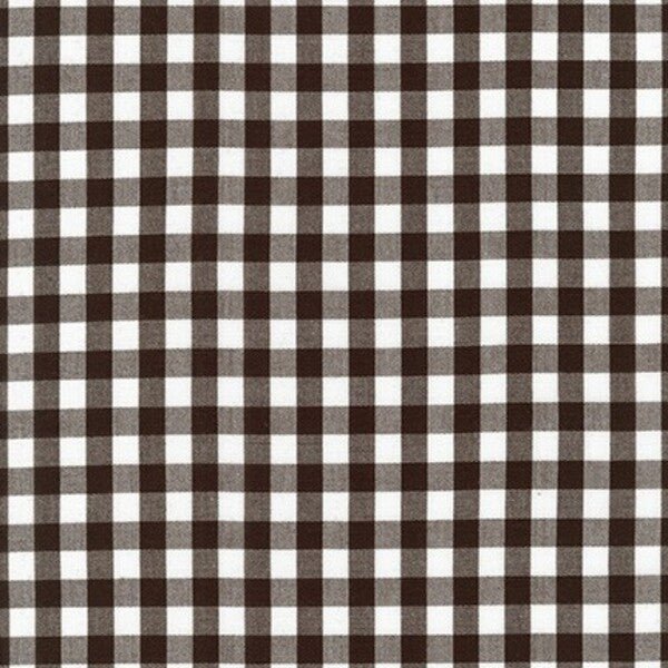 3/8" Windowpane Plaid - Espresso - Kitchen Window Wovens - homesewn