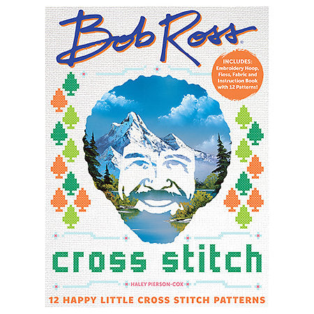 Bob Ross Cross Stitch Kit - homesewn