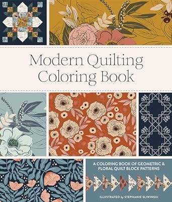 Modern Quilting Coloring Book