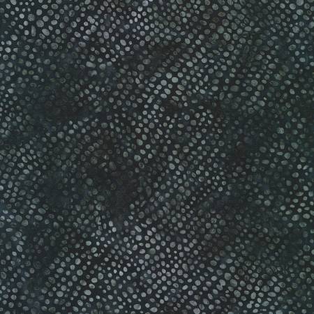 SPOTS - BLACK - PATTERNS IN NATURE BATIK