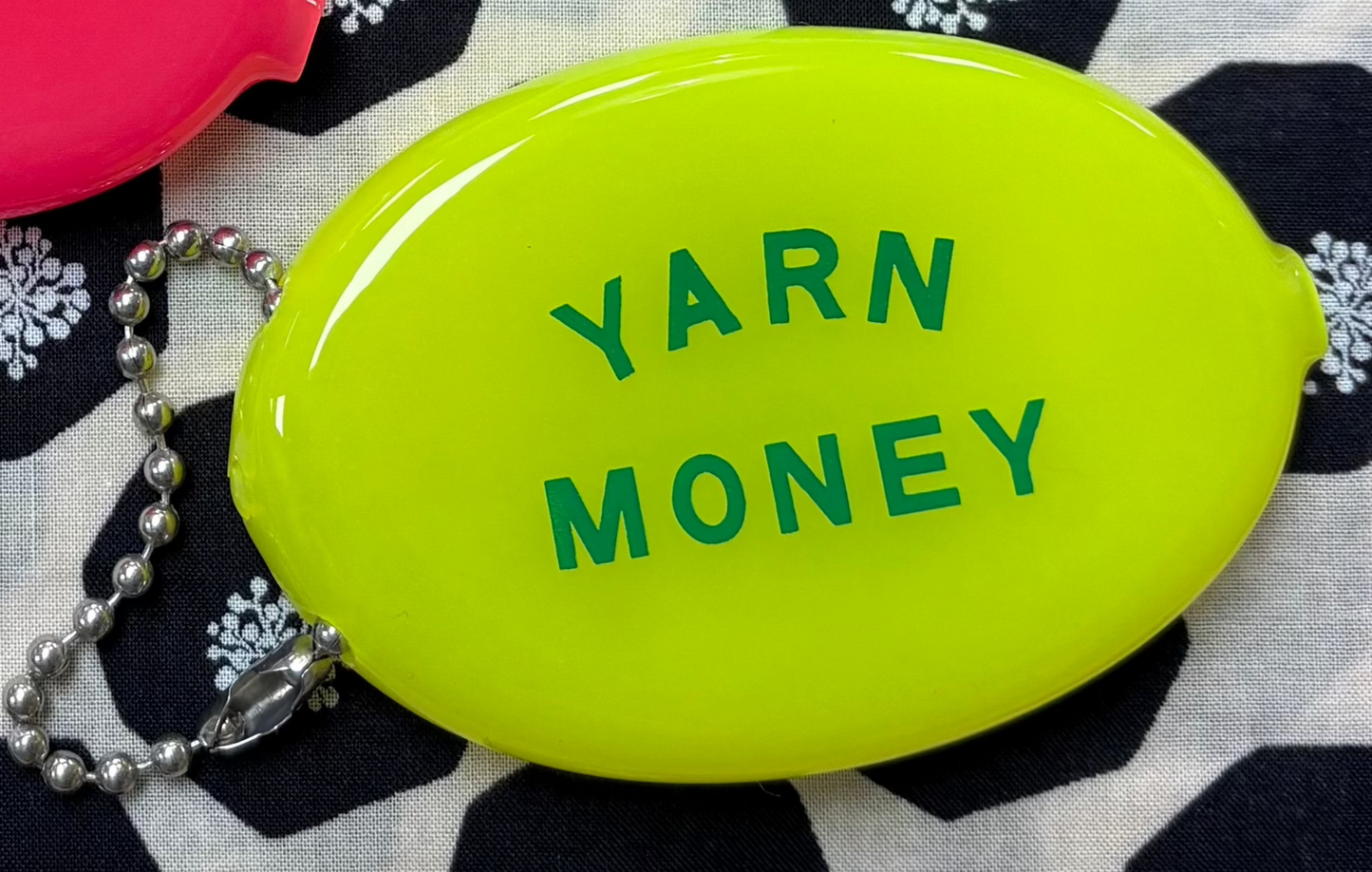 Yarn Money Coin Pouch Keychain