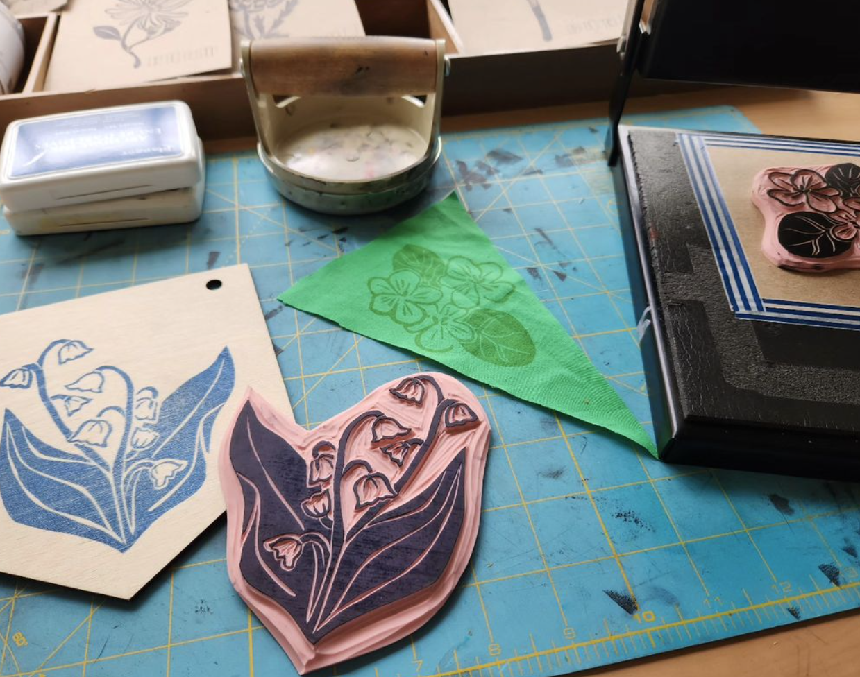 Inky Tinkerers: Linoprinting Circle - Advance Sign Up Required