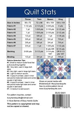 Adeline Quilt Pattern - homesewn