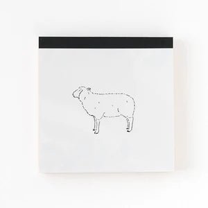 Animal Memo Pad - homesewn