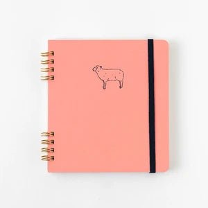 Animal Notebook - Sheep - homesewn