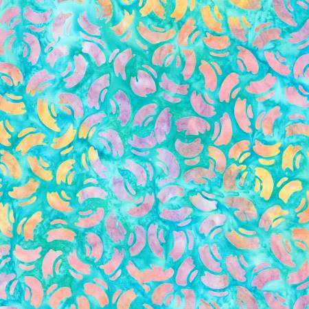 ARCS - SEAFOAM - TUTTI FRUTTI BATIK - homesewn