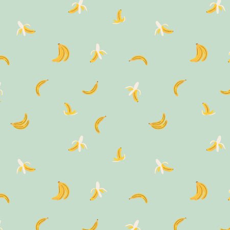 Bananas - Mint - Rifle Paper Co. Orchard - homesewn