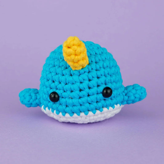 Bjorn the Narwhal Beginner Crochet Kit - homesewn