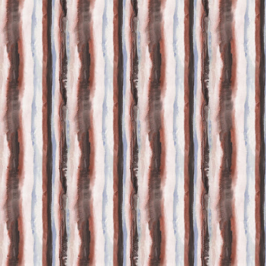 Blurred Stripes - Brown - Galaxies - homesewn