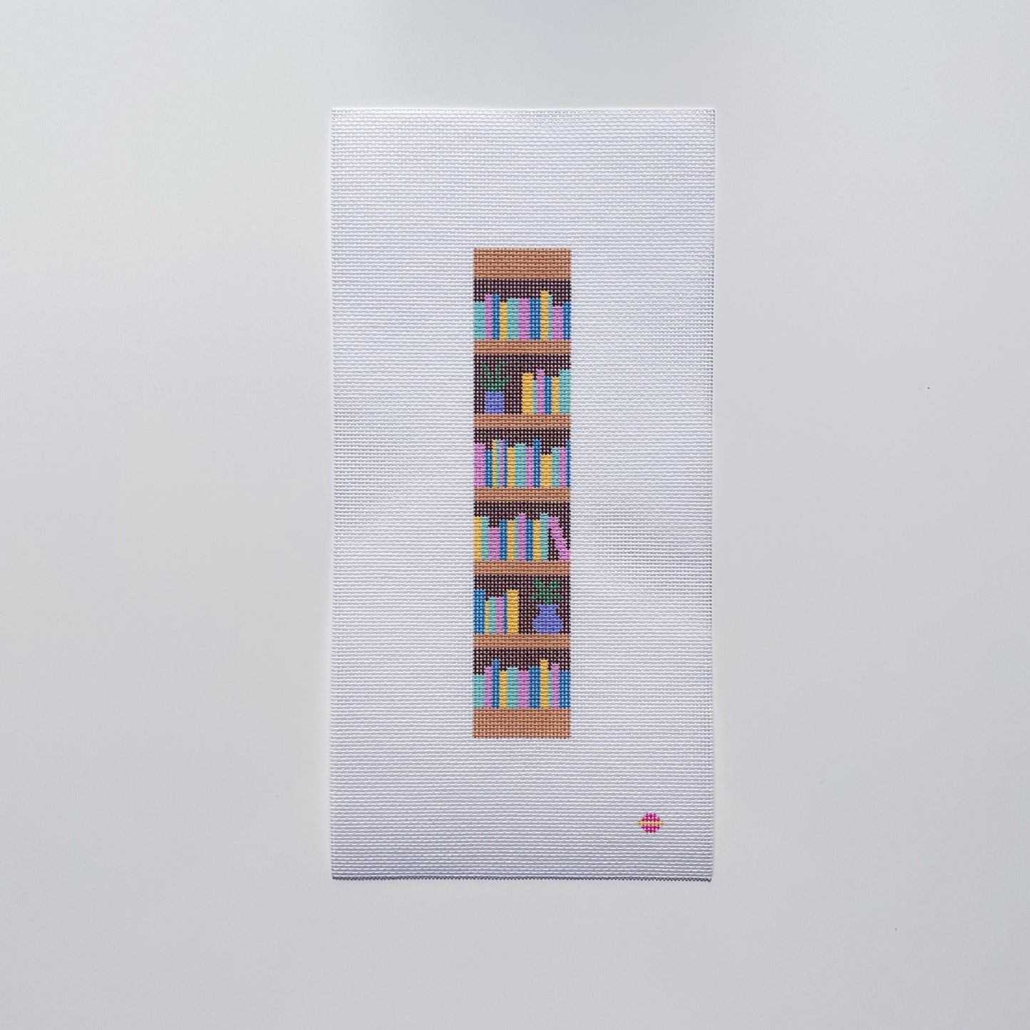 Bookish Bookmark Canvas 18 mesh - homesewn