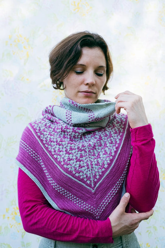 Campanilla Shawl Pattern - homesewn