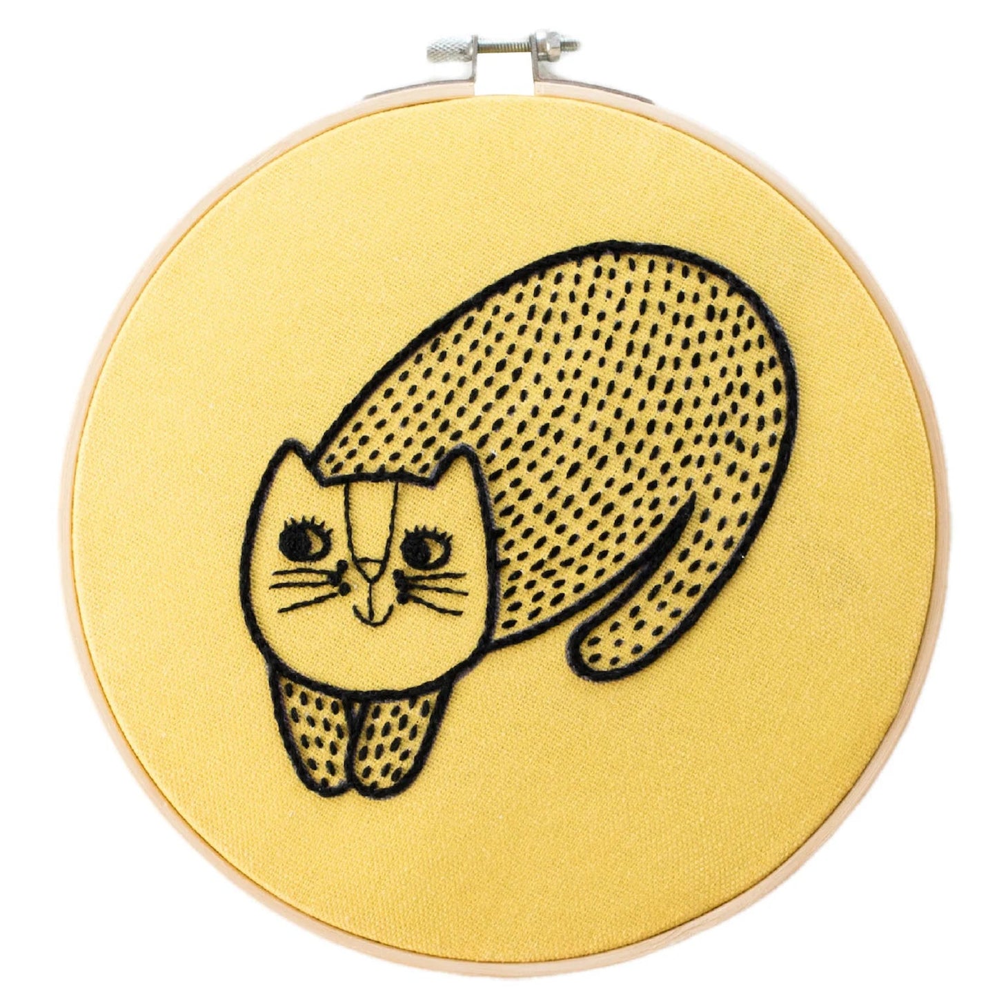 Cat Jane Foster Embroidery Hoop Kit - homesewn