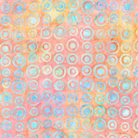 CIRCLES - SORBET - TUTTI FRUTTI BATIK - homesewn