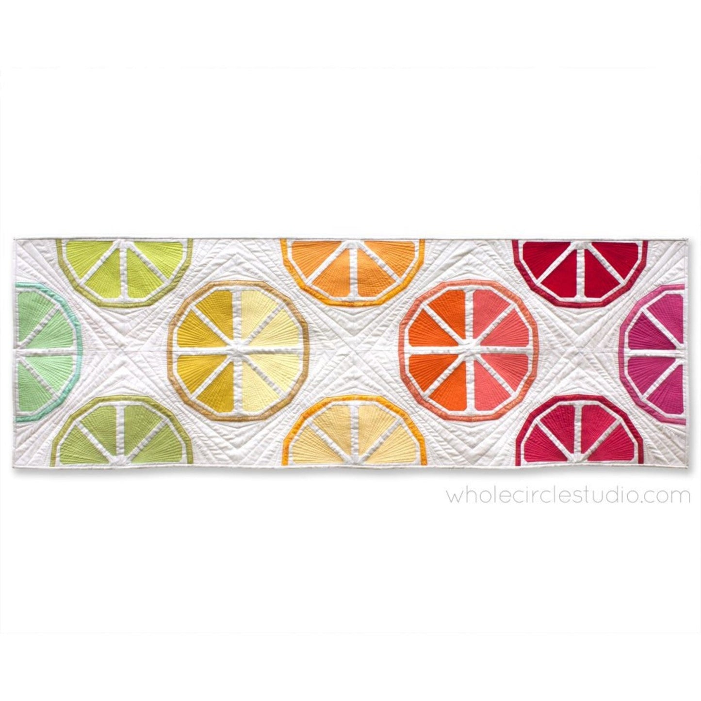 Citrus Slices Quilt Pattern - homesewn