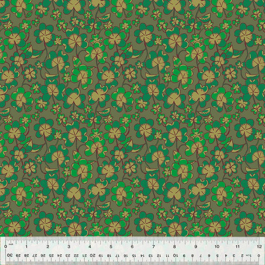 Clover - Green - Forestburgh Heather Ross - homesewn