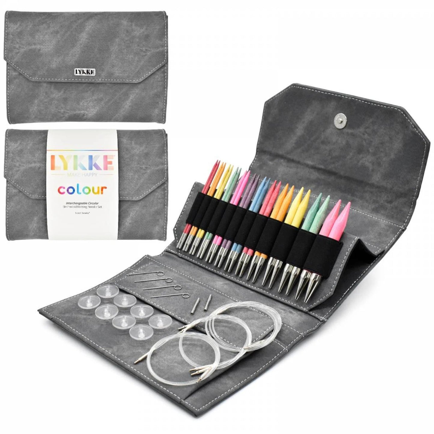 COLOR 5" Interchangeable Needles Set - homesewn