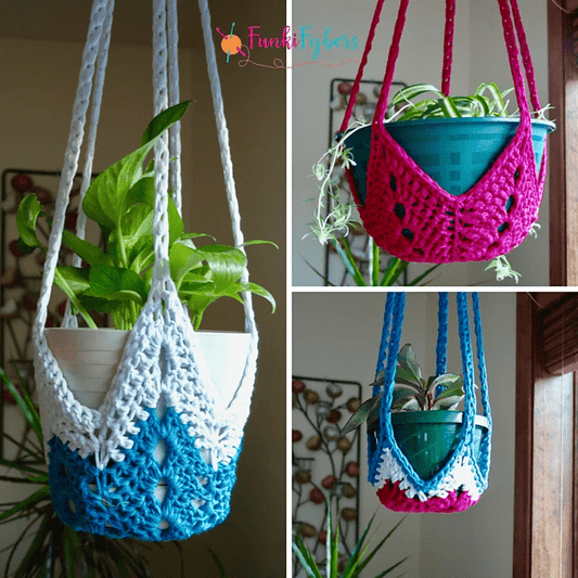 Crochet Plant Hanger Class - homesewn