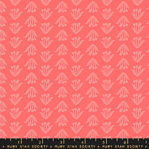 Crocus - Strawberry - Endpaper - homesewn