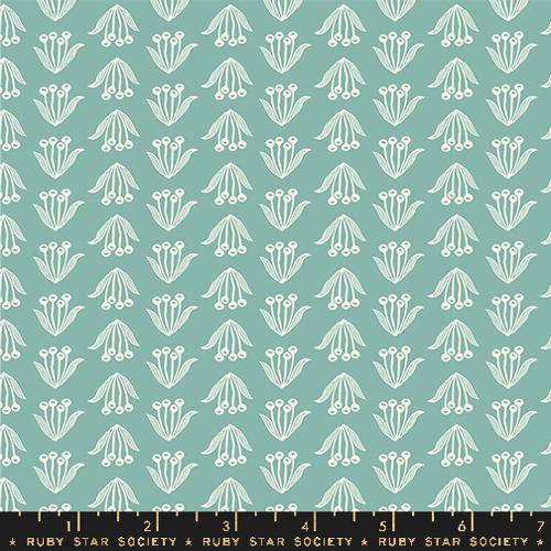 Crocus - Water - Endpaper - homesewn