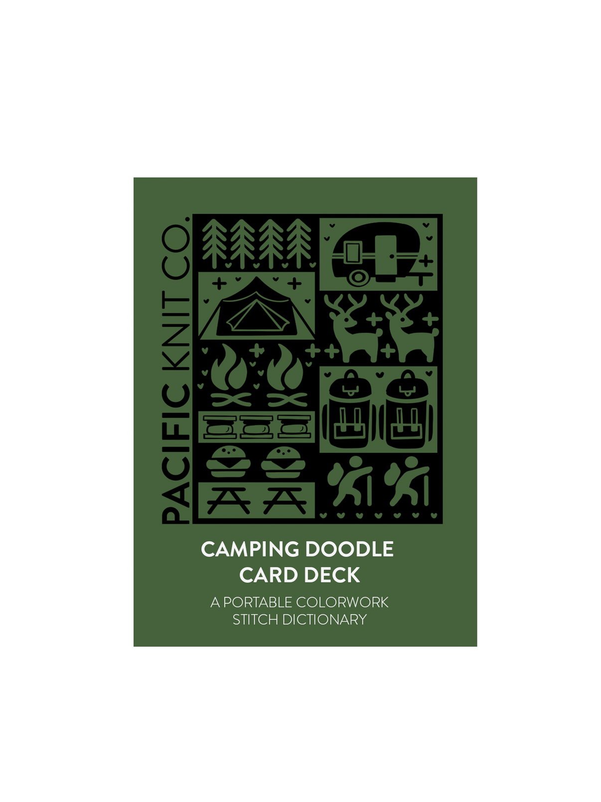 Doodle Card Deck - Camping - homesewn