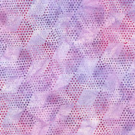 DOTS - LAVENDER - TUTTI FRUTTI BATIK - homesewn