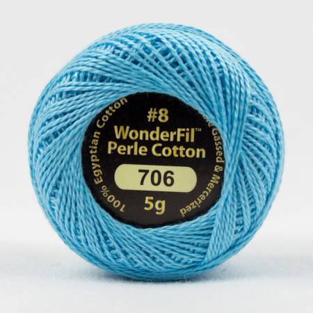 Eleganza 8wt 5 - Gram Solid Perle Cotton Ball 42yd - homesewn