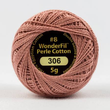 Eleganza 8wt 5 - Gram Solid Perle Cotton Ball 42yd - homesewn