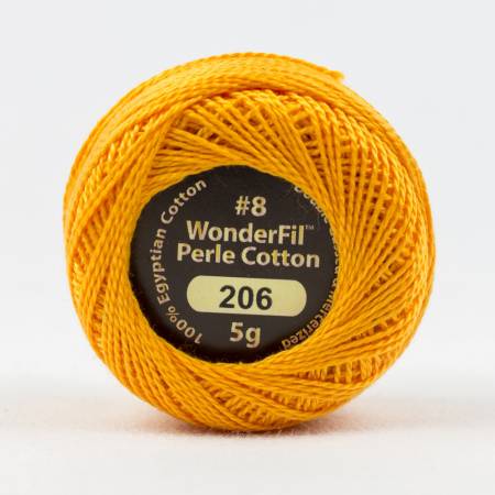 Eleganza 8wt 5 - Gram Solid Perle Cotton Ball 42yd - homesewn