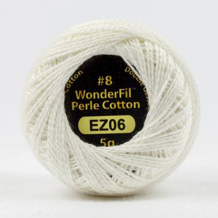 Eleganza 8wt 5 - Gram Solid Perle Cotton Ball 42yd - homesewn