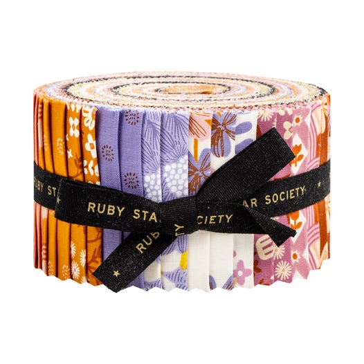 Favorite Flowers - Jelly Roll - Ruby Star Society - homesewn