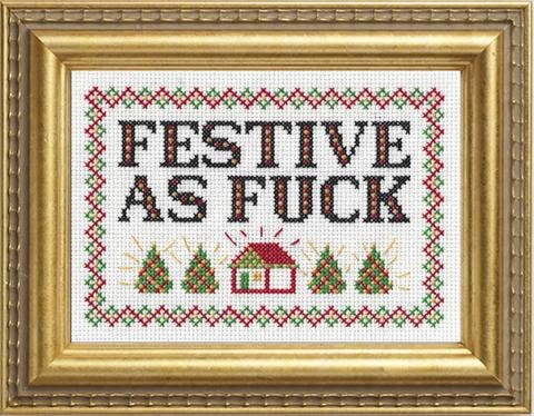 Festive As F*ck - homesewn