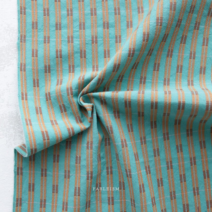 Formation - Turquoise - Fableism 160gsm - homesewn