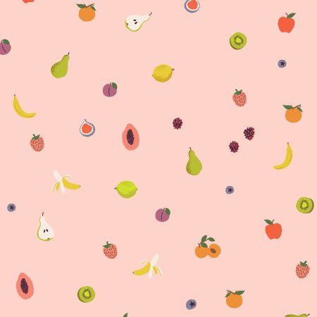 Fruit - Blush - Rifle Paper Co. Orchard - homesewn