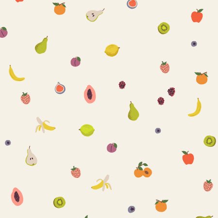 Fruit - Cream - Rifle Paper Co. Orchard - homesewn