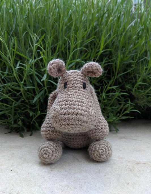 Georgina the Hippo Kit - homesewn