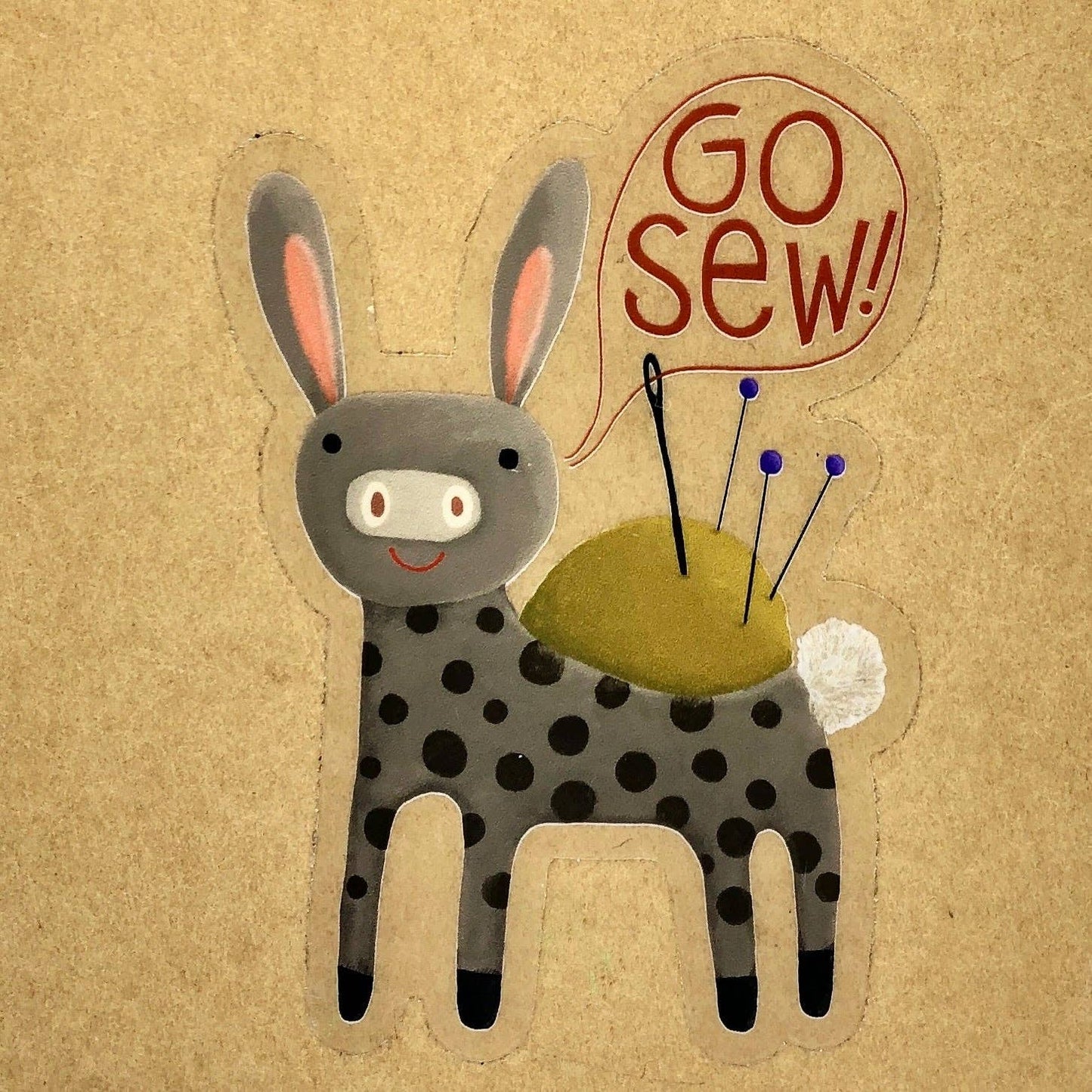 Go Sew Sticker - homesewn