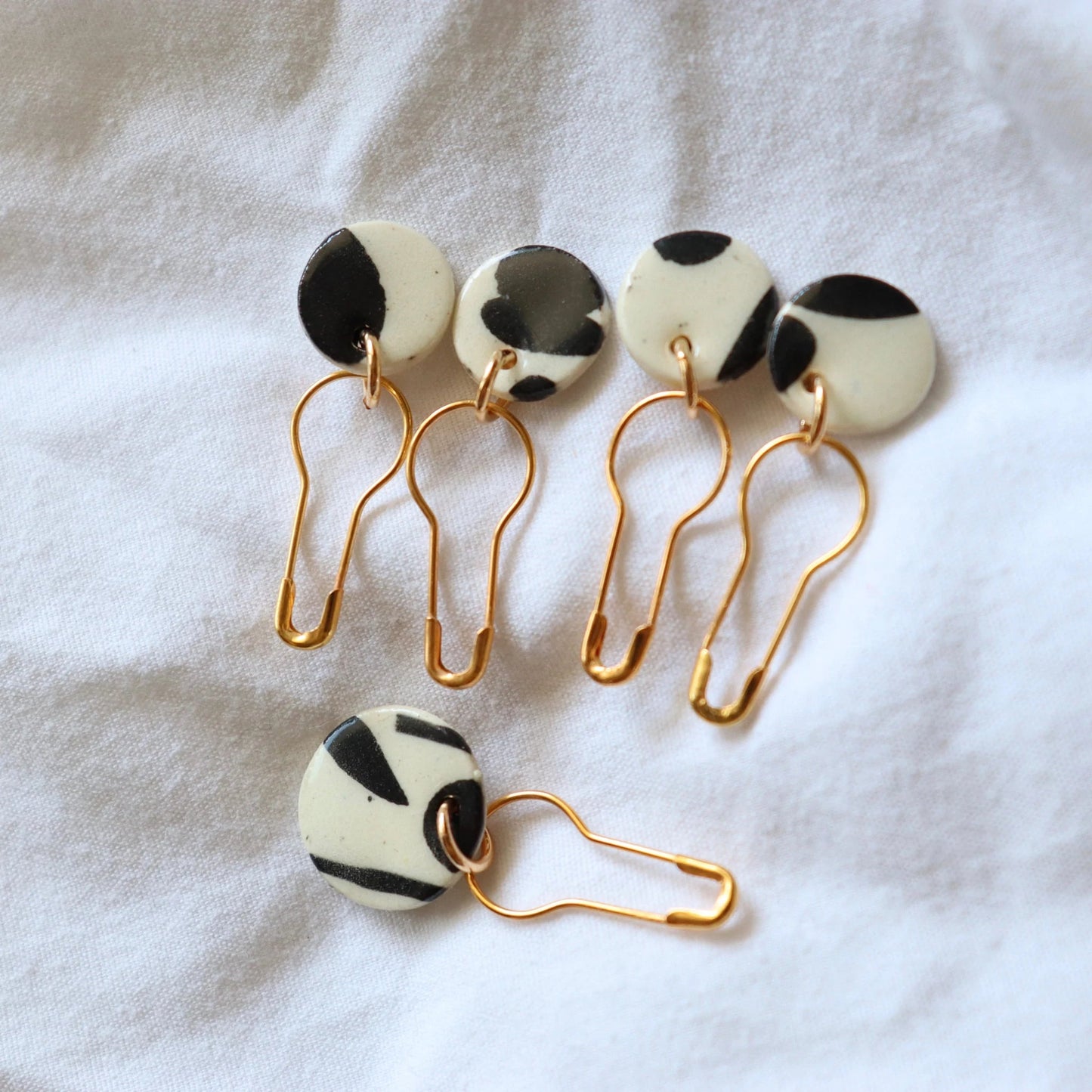 Handmade Ceramic Stitch Markers - homesewn