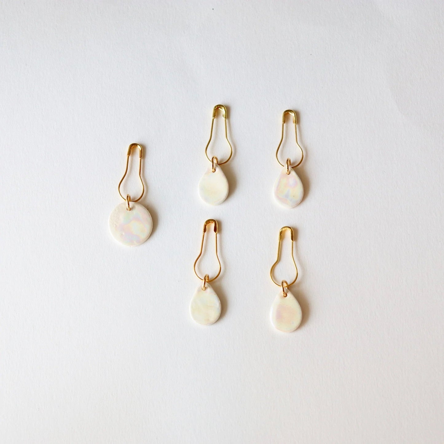 Handmade Ceramic Stitch Markers - homesewn