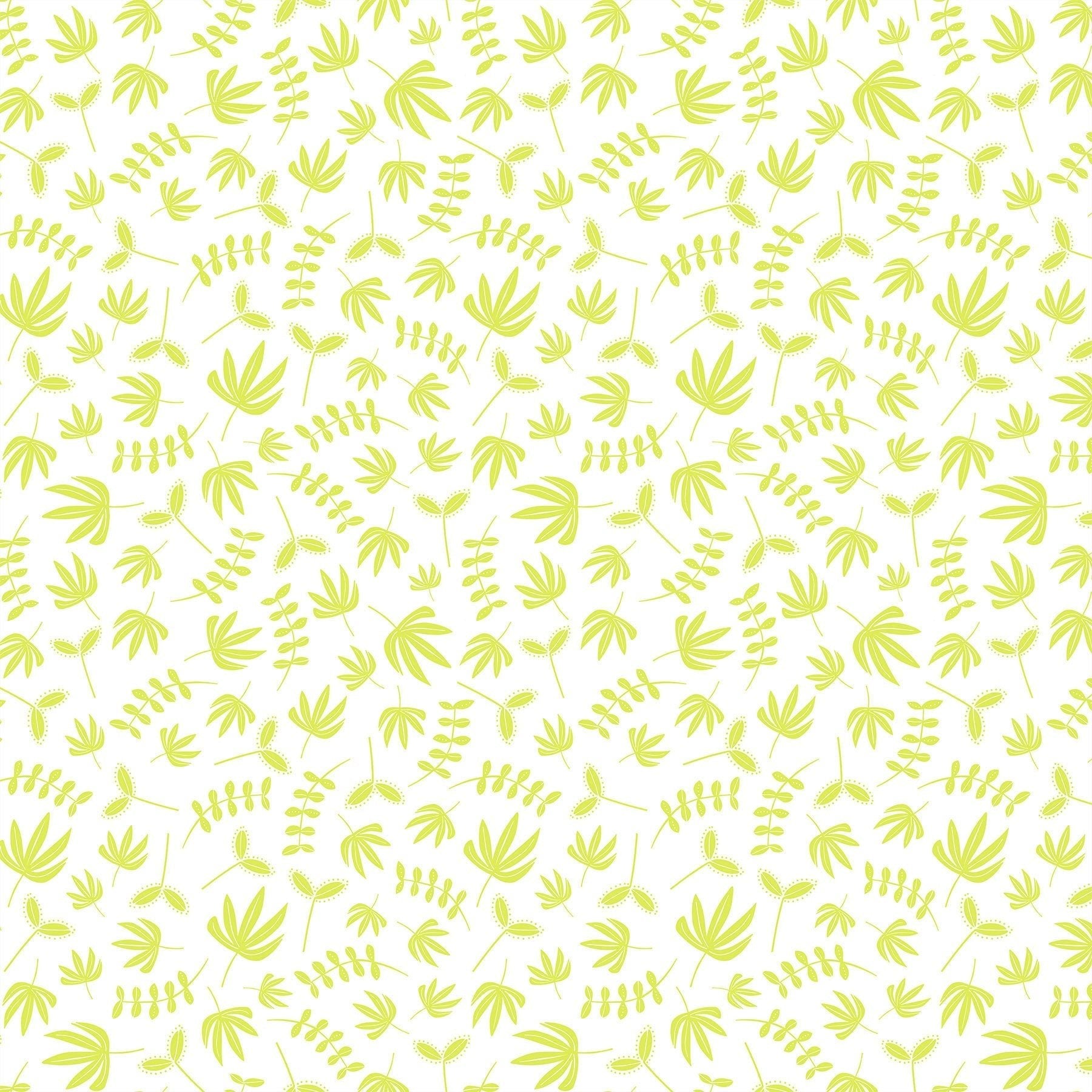 Handstitched - Sun Paper - Chartreuse - homesewn