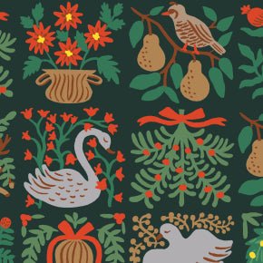 Holiday Classics - Holiday Tapestry - Evergreen Fabric - homesewn