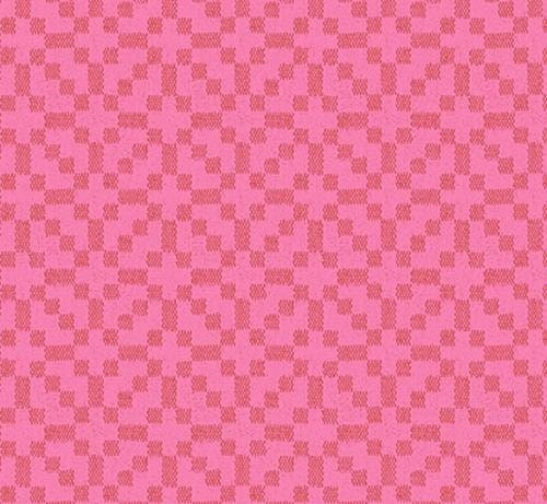 Holiday Jacquard - Pink - Warp & Weft Honey - homesewn