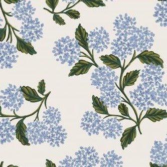 Hydrangea - White - Meadow Rifle Paper Co.b - homesewn