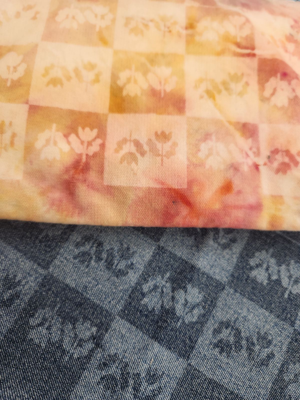 Fall for Color: Ice Dyeing + Bleach Printing Workshop (Adults Only)