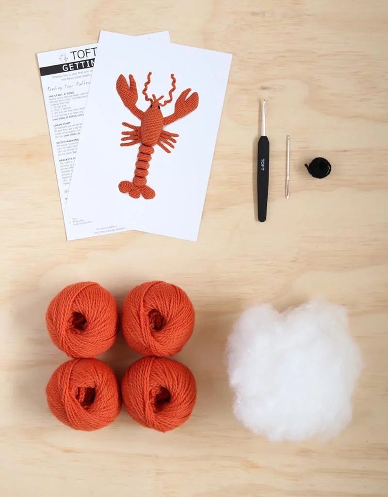 Joanna the Lobster Kit - homesewn